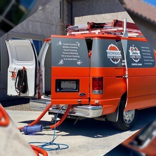 idaho cleaning services red van